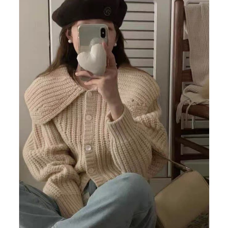 冬新作 ビッグカラー ショート丈 | ShopNikoNiko | 詳細画像6 