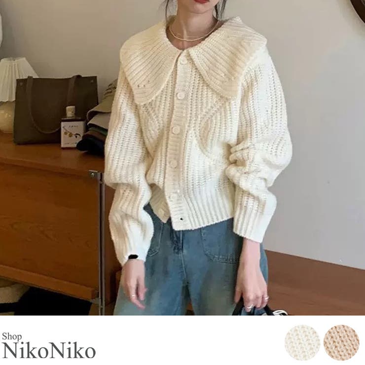 冬新作 ビッグカラー ショート丈 | ShopNikoNiko | 詳細画像1 