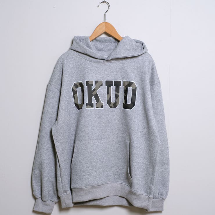 冬新作 カモフラビッグロゴフーディーパーカースウェット トレーナー | ShopNikoNiko | 詳細画像2 