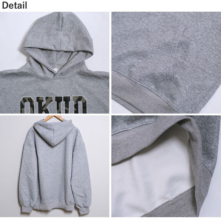 冬新作 カモフラビッグロゴフーディーパーカースウェット トレーナー | ShopNikoNiko | 詳細画像16 