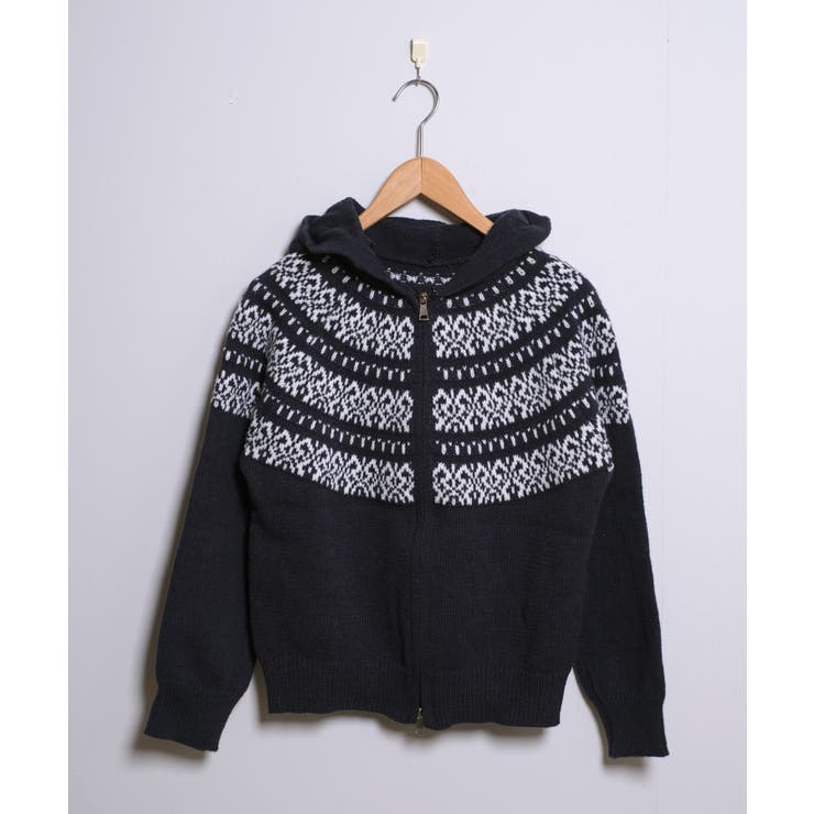 冬新作 ノルディック柄 ダブルジップアップ | ShopNikoNiko | 詳細画像10 