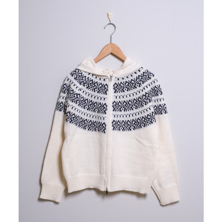 冬新作 ノルディック柄 ダブルジップアップ | ShopNikoNiko | 詳細画像11 