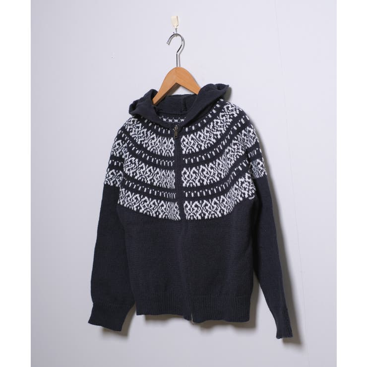 冬新作 ノルディック柄 ダブルジップアップ | ShopNikoNiko | 詳細画像13 