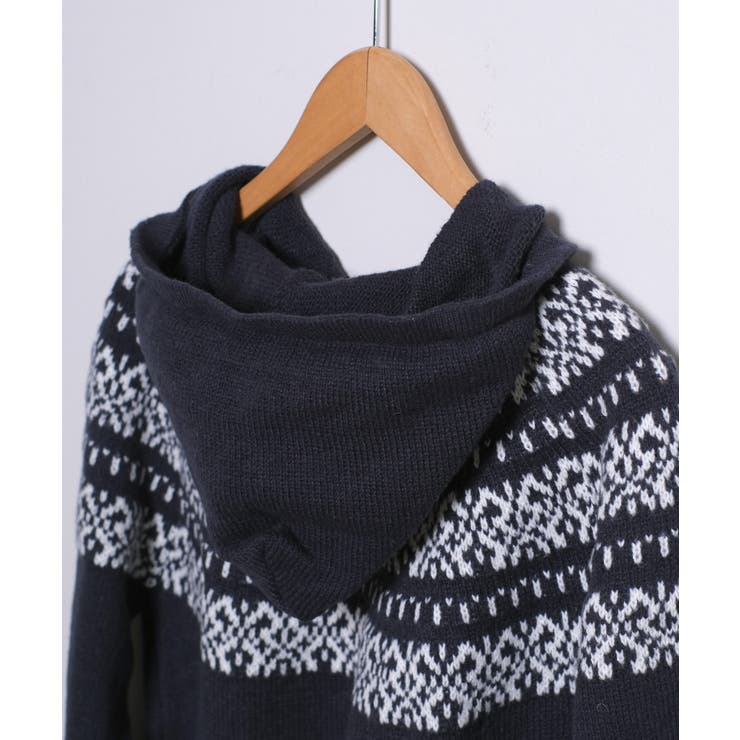 冬新作 ノルディック柄 ダブルジップアップ | ShopNikoNiko | 詳細画像15 