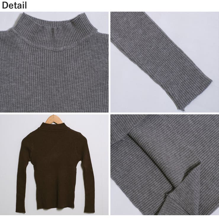 冬新作 ベーシック ハイネック | ShopNikoNiko | 詳細画像19 