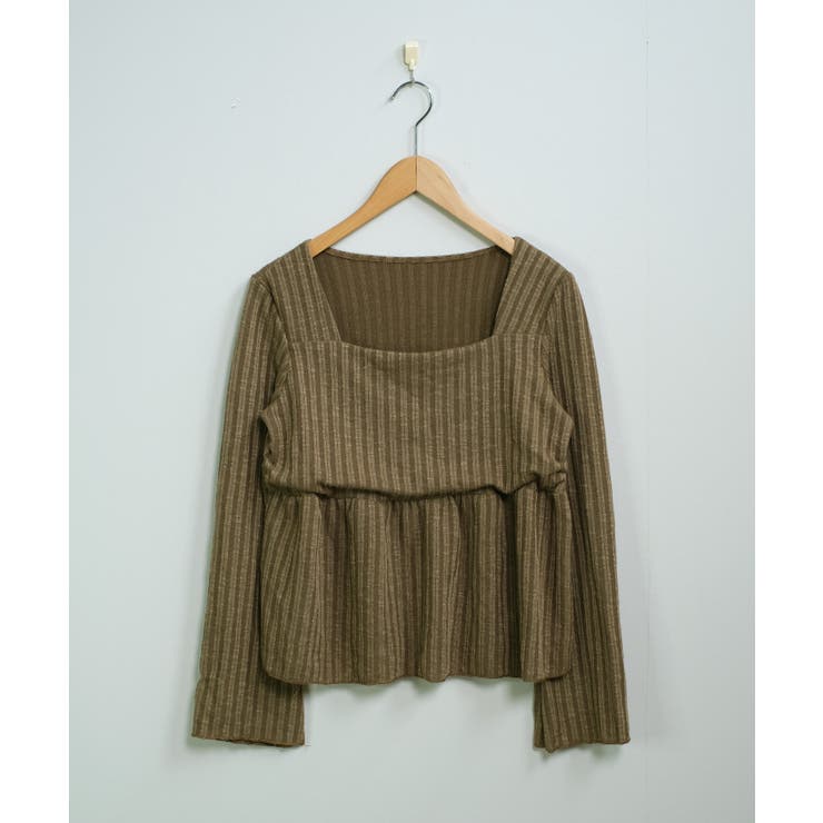 冬新作 スクエアネック ショート丈 | ShopNikoNiko | 詳細画像14 