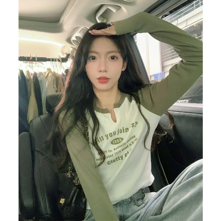 冬新作 スリットネック ラグラン | ShopNikoNiko | 詳細画像12 