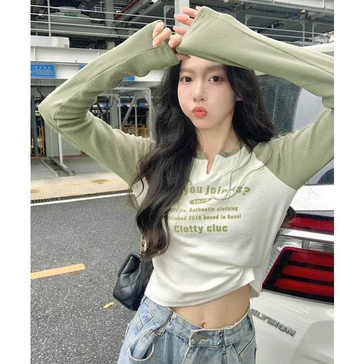 冬新作 スリットネック ラグラン | ShopNikoNiko | 詳細画像13 