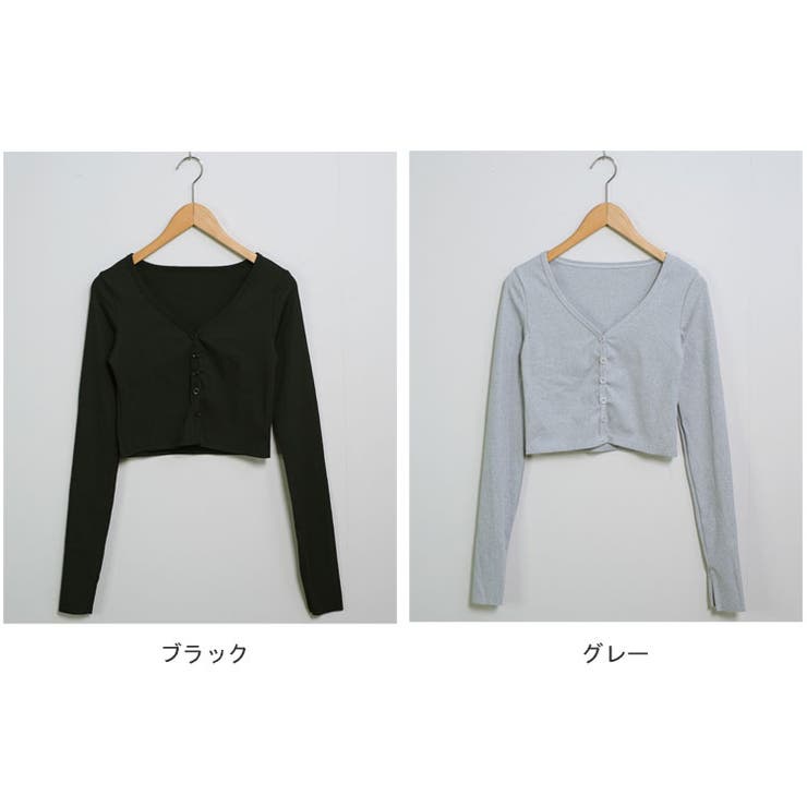 冬新作 袖スリット クロップド丈 | ShopNikoNiko | 詳細画像2 