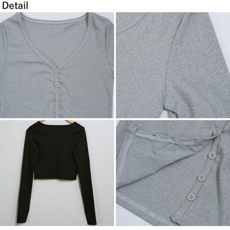 冬新作 袖スリット クロップド丈 | ShopNikoNiko | 詳細画像19 