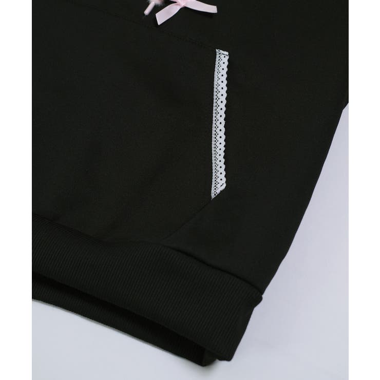 冬新作 レースフード ロゴリボン | ShopNikoNiko | 詳細画像14 