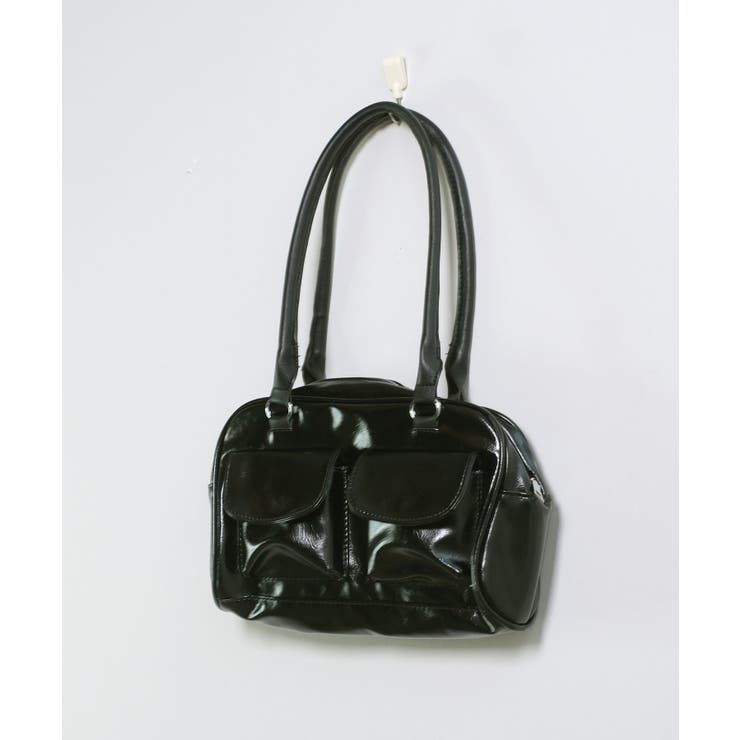 冬新作 フロントダブルポケット ボストンバッグ韓国バッグ | ShopNikoNiko | 詳細画像26 