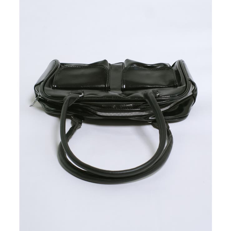 冬新作 フロントダブルポケット ボストンバッグ韓国バッグ | ShopNikoNiko | 詳細画像28 