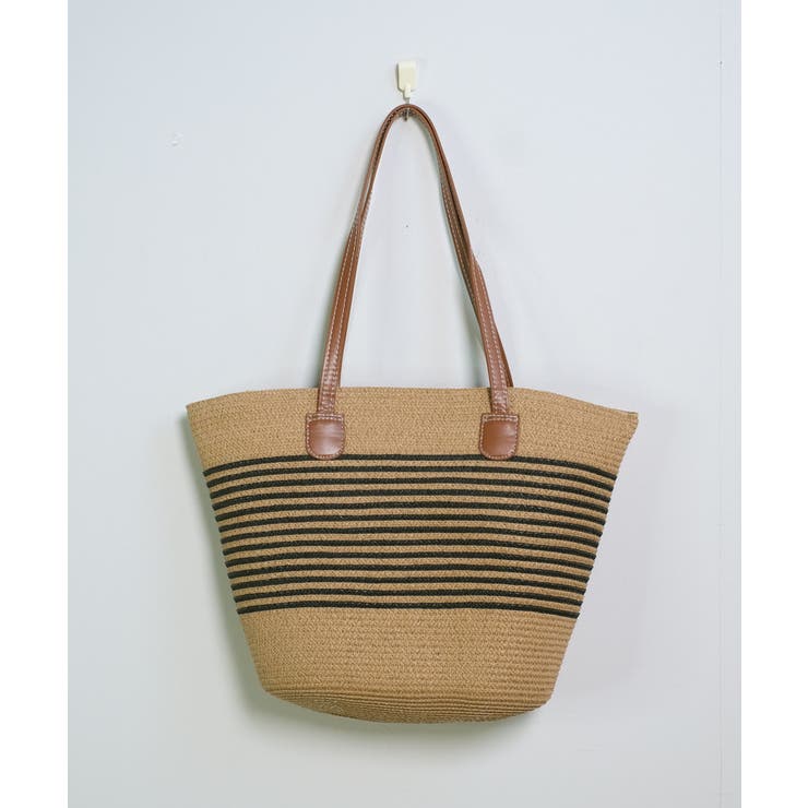 冬新作 PUレザーハンドル ストロー編み | ShopNikoNiko | 詳細画像25 