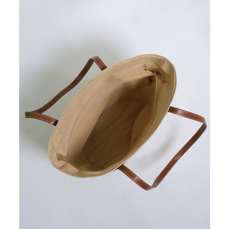 冬新作 PUレザーハンドル ストロー編み | ShopNikoNiko | 詳細画像31 