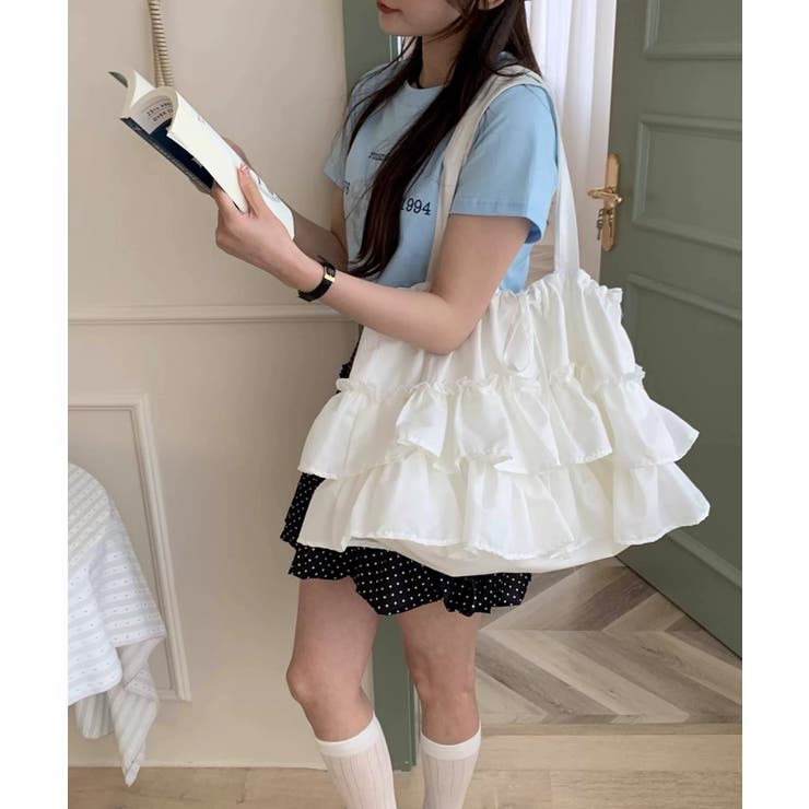 冬新作 ティアードフリル 巾着型 | ShopNikoNiko | 詳細画像10 