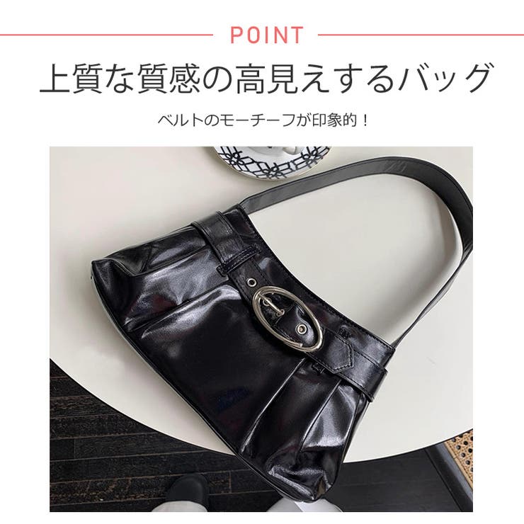 冬新作 バックルデザイン PUレザー | ShopNikoNiko | 詳細画像4 