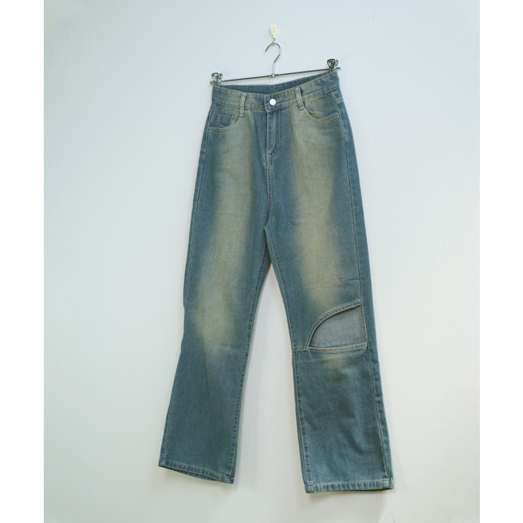 冬新作 ウォッシュ加工 カットアウト | ShopNikoNiko | 詳細画像15 