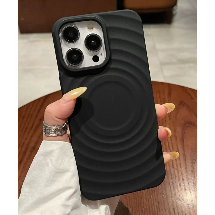 冬新作 MagSafe ウェーブデザインスマホケース | ShopNikoNiko | 詳細画像8 