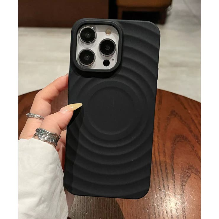 冬新作 MagSafe ウェーブデザインスマホケース | ShopNikoNiko | 詳細画像9 