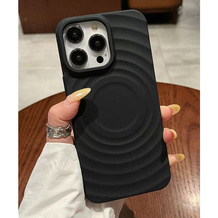 冬新作 MagSafe ウェーブデザインスマホケース | ShopNikoNiko | 詳細画像11 