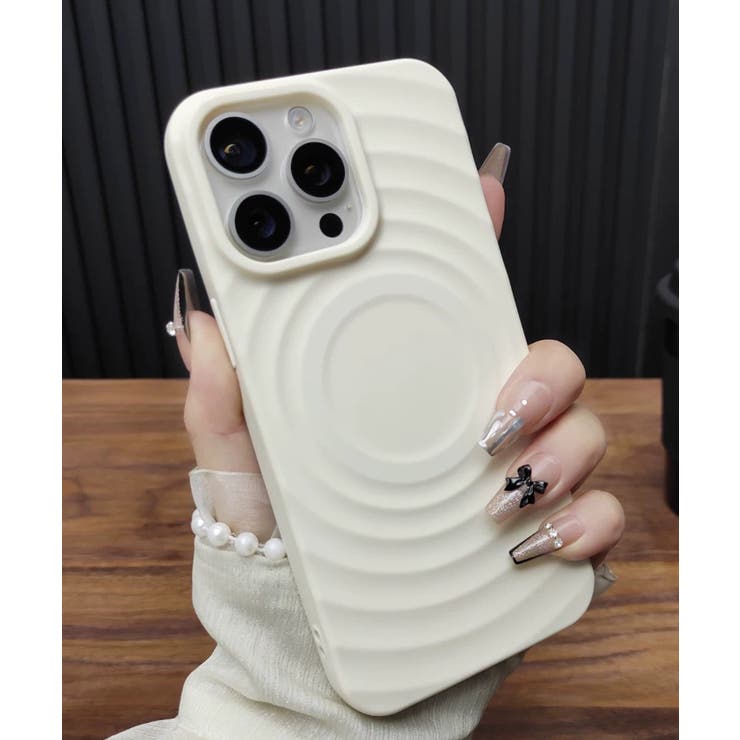 冬新作 MagSafe ウェーブデザインスマホケース | ShopNikoNiko | 詳細画像16 