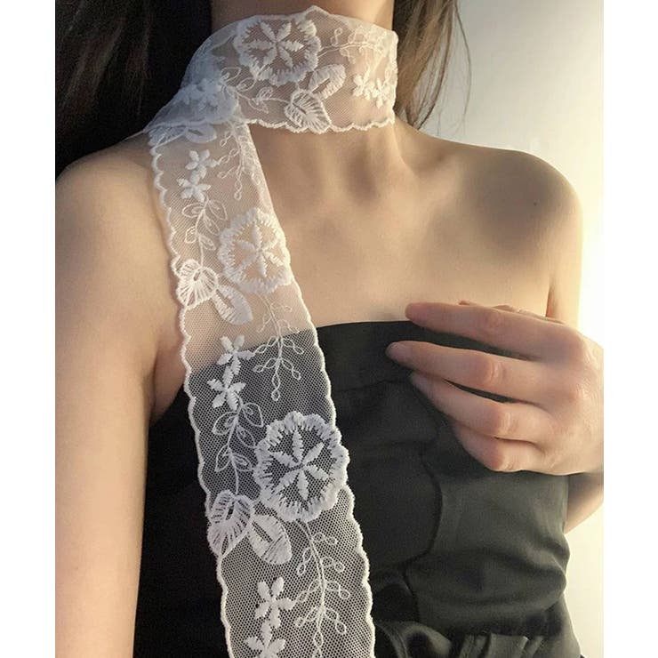 冬新作 フラワーレース シースルー | ShopNikoNiko | 詳細画像10 