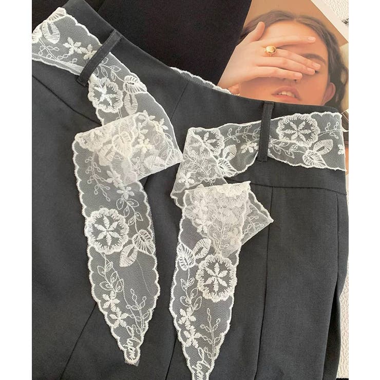 冬新作 フラワーレース シースルー | ShopNikoNiko | 詳細画像13 