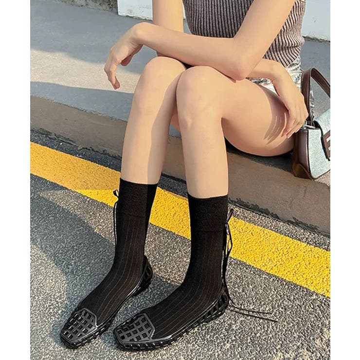 冬新作 スクエアトゥ メッシュ | ShopNikoNiko | 詳細画像5 