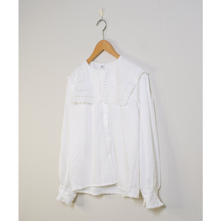 冬新作 ビックカラー レース刺繍 | ShopNikoNiko | 詳細画像15 