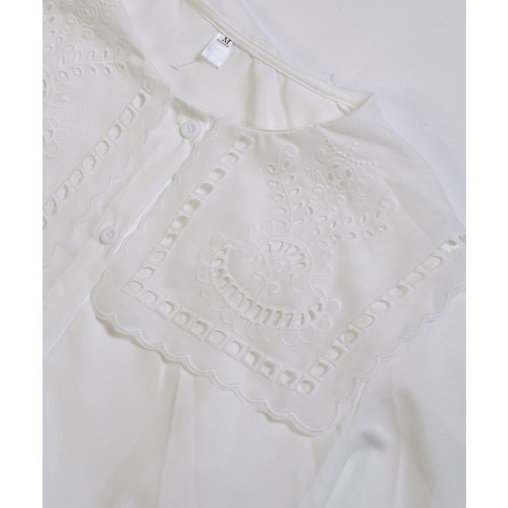 冬新作 ビックカラー レース刺繍 | ShopNikoNiko | 詳細画像17 