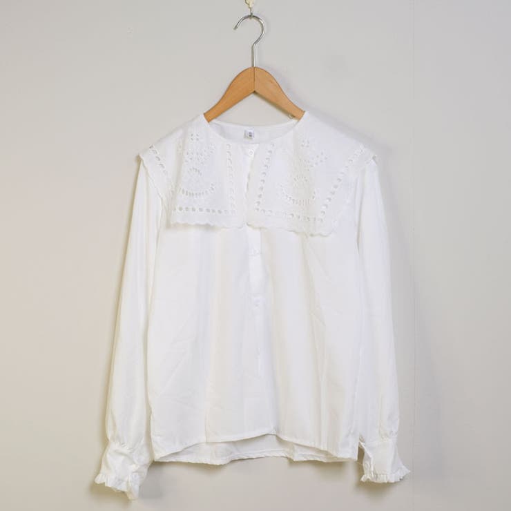 冬新作 ビックカラー レース刺繍 | ShopNikoNiko | 詳細画像2 