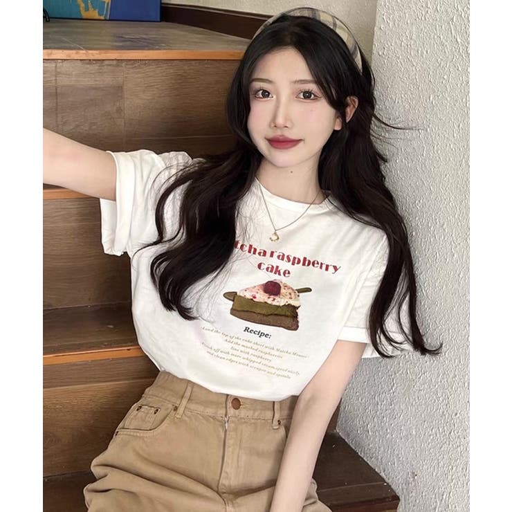 冬新作 ケーキプリント クルーネック | ShopNikoNiko | 詳細画像10 