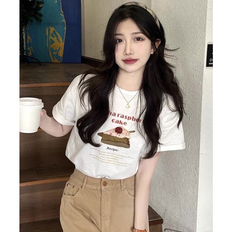 冬新作 ケーキプリント クルーネック | ShopNikoNiko | 詳細画像12 