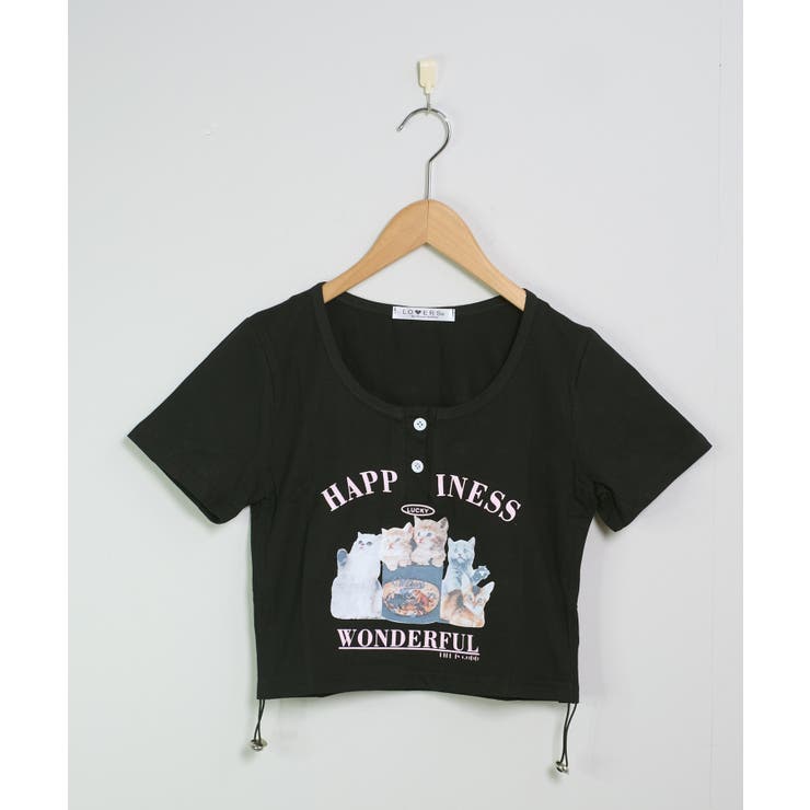 冬新作 猫プリント サイドシャーリング | ShopNikoNiko | 詳細画像17 