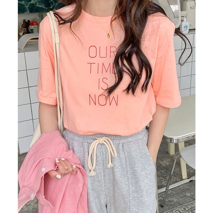 ピンク | 冬新作 ロゴプリント パステルカラー | ShopNikoNiko