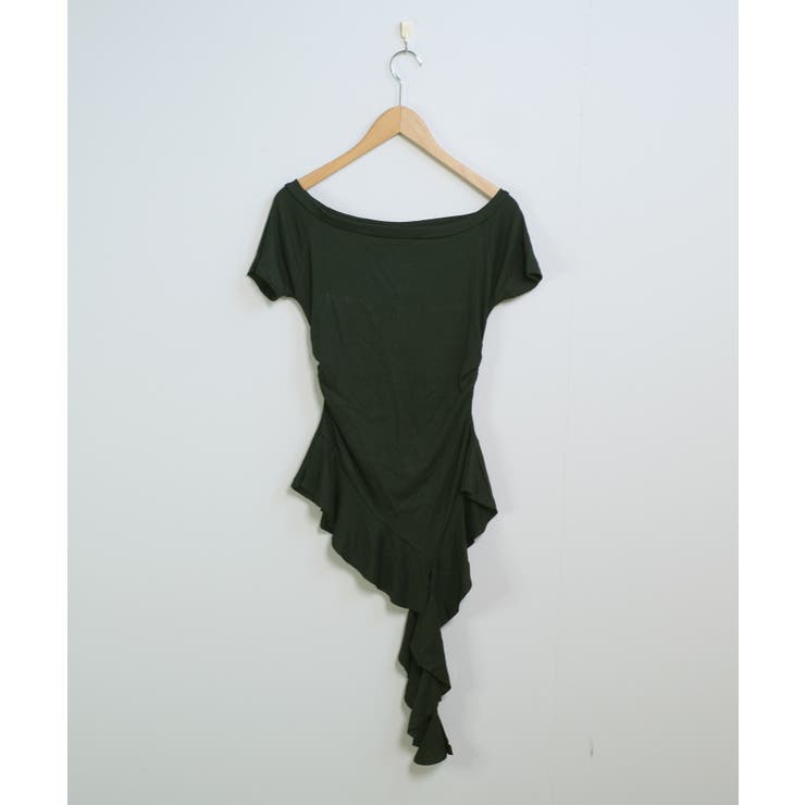 冬新作 ワンショルダー アシメフリル | ShopNikoNiko | 詳細画像24 