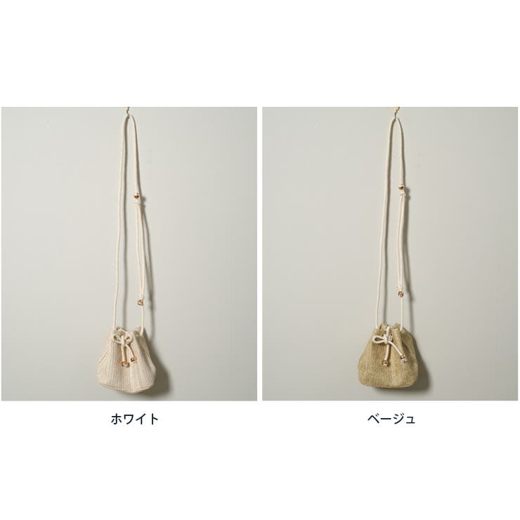 夏新作 ロープショルダー ストロー | ShopNikoNiko | 詳細画像2 