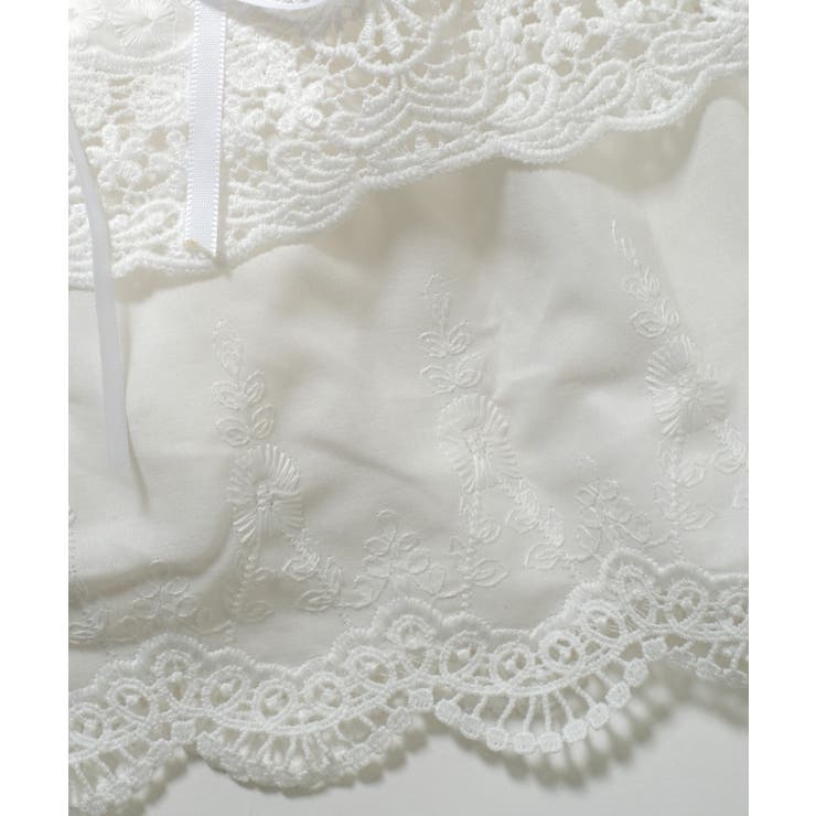 春新作 裾フラワー刺繍 リボン | ShopNikoNiko | 詳細画像12 