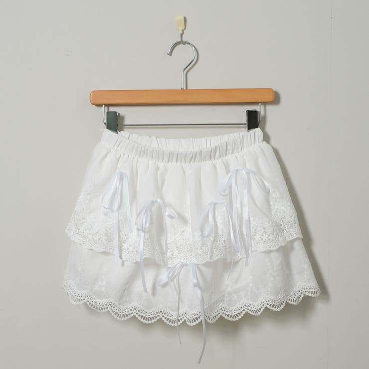 春新作 裾フラワー刺繍 リボン | ShopNikoNiko | 詳細画像2 