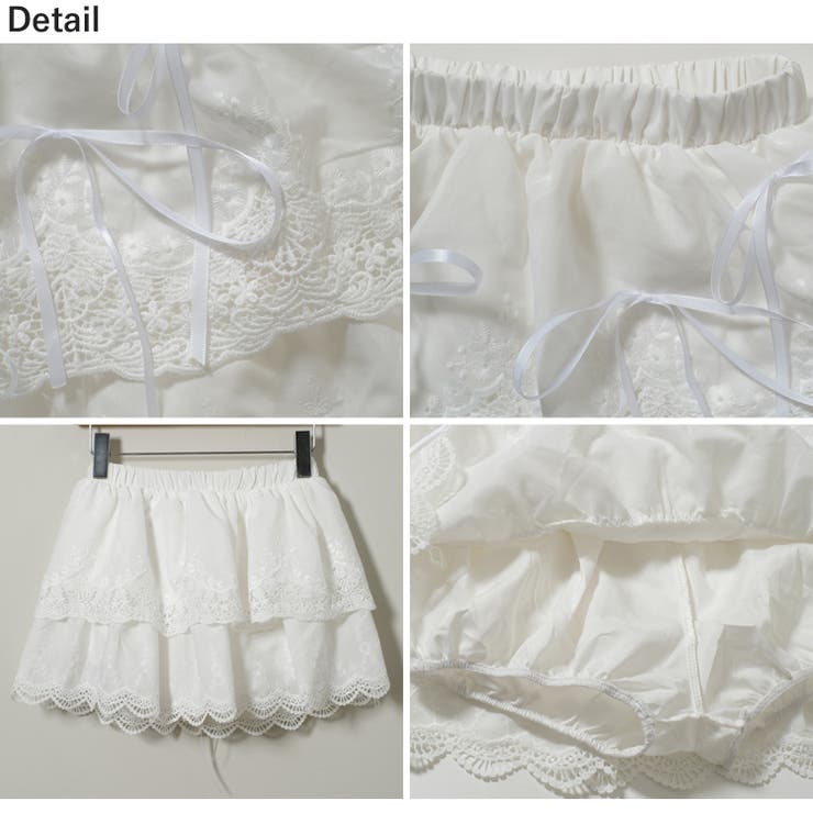 春新作 裾フラワー刺繍 リボン | ShopNikoNiko | 詳細画像15 