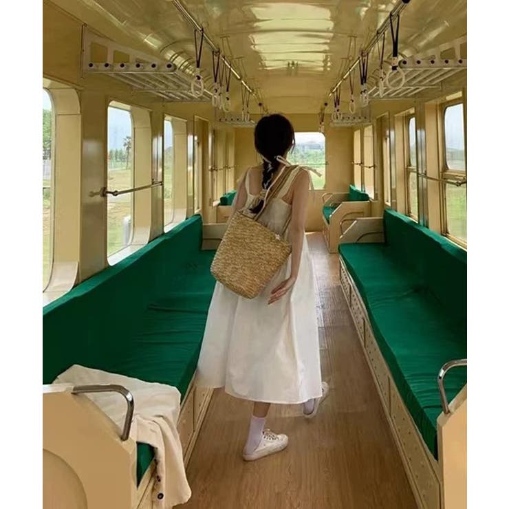 夏新作 ショルダーリボン ミディ丈 | ShopNikoNiko | 詳細画像9 