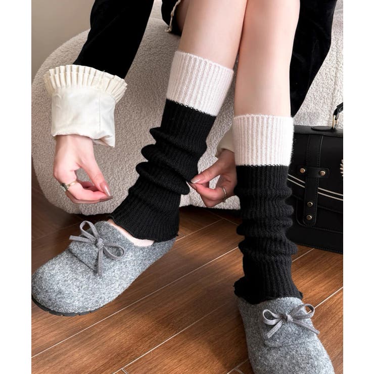 冬新作 配色カラー リブニット | ShopNikoNiko | 詳細画像5 