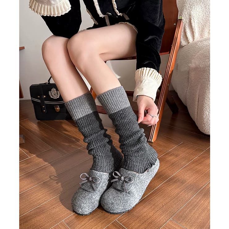 冬新作 配色カラー リブニット | ShopNikoNiko | 詳細画像8 