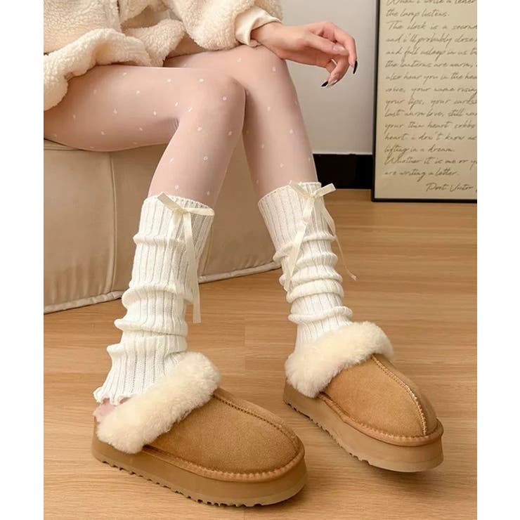 冬新作 テープリボン付き リブニット | ShopNikoNiko | 詳細画像5 