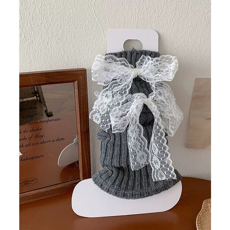 冬新作 レースリボン付き リブニット | ShopNikoNiko | 詳細画像12 