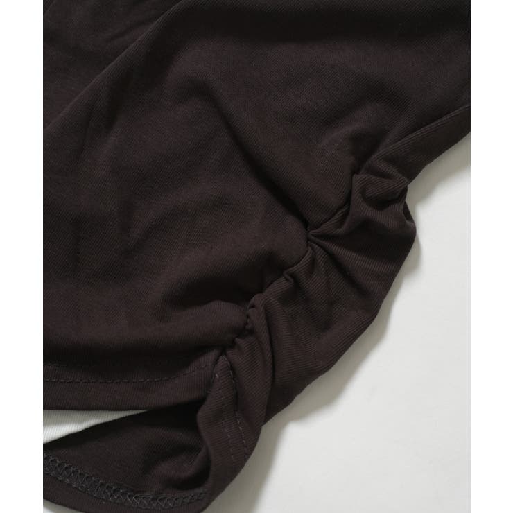 春新作 レイヤード風 フィンガーホール付き | ShopNikoNiko | 詳細画像13 