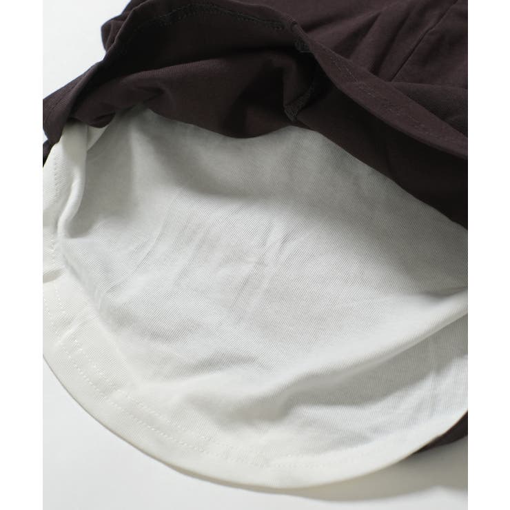 春新作 レイヤード風 フィンガーホール付き | ShopNikoNiko | 詳細画像14 