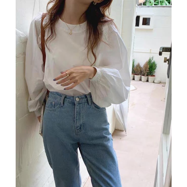 春新作 ボリュームスリーブ スタンドカラー | ShopNikoNiko | 詳細画像7 