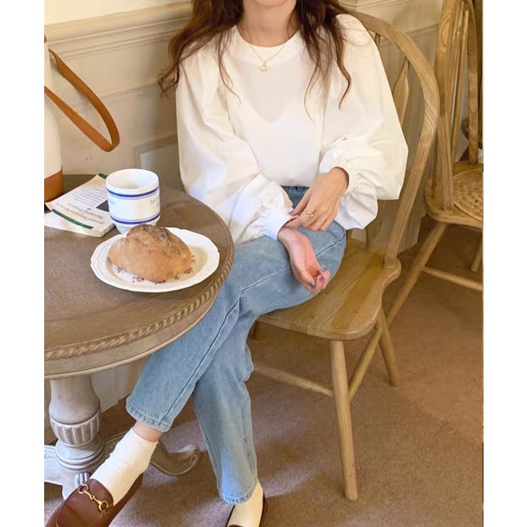 春新作 ボリュームスリーブ スタンドカラー | ShopNikoNiko | 詳細画像9 